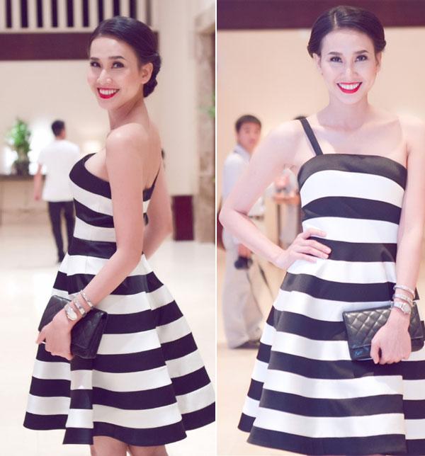 Kiều nữ Việt đẹp lạ lẫm với thời trang kẻ