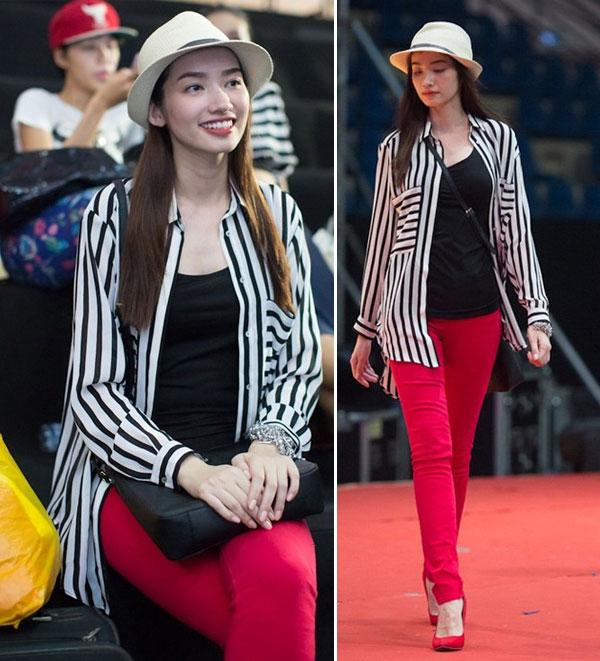 Kiều nữ Việt đẹp lạ lẫm với thời trang kẻ