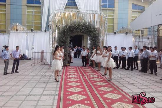 Đặc sắc khăn trải bàn trong đám cưới Ngọc Thạch - 5