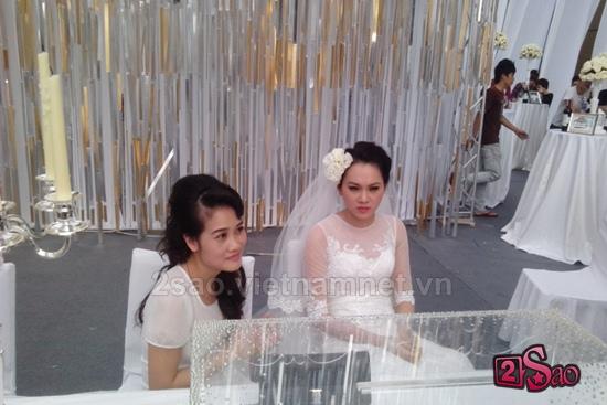 Đặc sắc khăn trải bàn trong đám cưới Ngọc Thạch 7