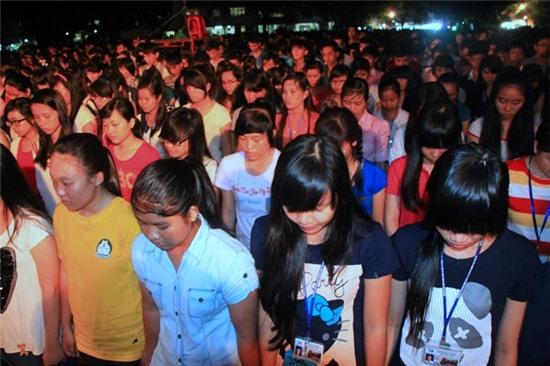 Xã hội - 1.000 sinh viên TP.HCM mặc niệm Đại tướng Võ Nguyên Giáp (Hình 3).