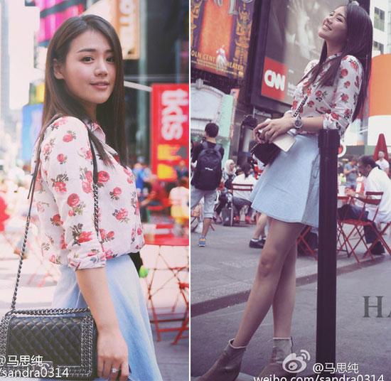Thời trang trẻ trung của 'nàng thơ' mới điện ảnh Hoa ngữ