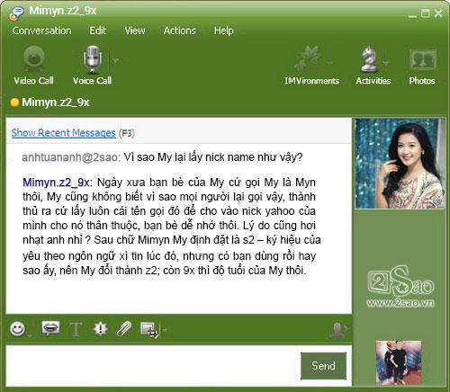 Bạn sẽ bất ngờ với loạt nick Yahoo! Messenger của Sao Việt trước khi bị khai tử - Ảnh 17.