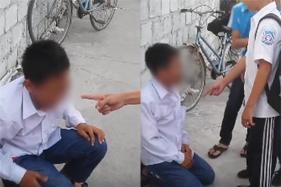 Nam sinh gào khóc vì bị nhóm bạn đánh hội đồng, tiểu tiện vào đầu rồi bắt quỳ xuống xin lỗi - Ảnh 3. Nam sinh gào khóc vì bị nhóm bạn đánh hội đồng, tiểu tiện vào đầu rồi bắt quỳ xuống xin lỗi - Ảnh 3.