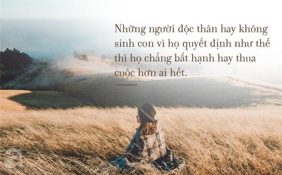 Phụ nữ độc thân, không con, sống sao cho vừa lòng thiên hạ? Phụ nữ độc thân, không con, sống sao cho vừa lòng thiên hạ?