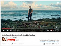 'Despacito': Siêu hit mọi thời đại vươn lên No.1 thế giới, chạm mốc 3 tỷ đầu tiên