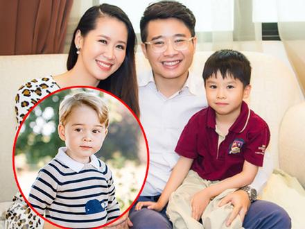 MC Dương Thùy Linh: 'Con trai tôi được hưởng nhiều thứ không thua Hoàng tử George'