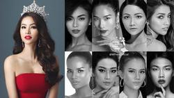 Hoa hậu Hoàn vũ Việt Nam 2017 bị 'bao vây' bởi dàn ngôi sao Vietnam's Next Top Model