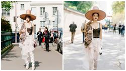 Không dừng 'đại chiến' với Tâm Tít, Maya vẫn đẹp lộng lẫy ở Paris Fashion Week
