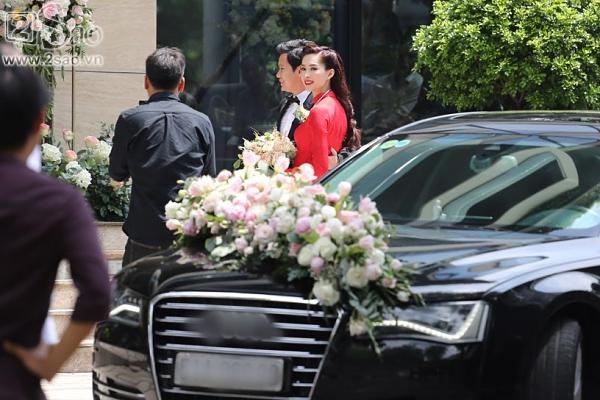 Hoa hậu Đặng Thu Thảo về đến nhà vị hôn phu-1