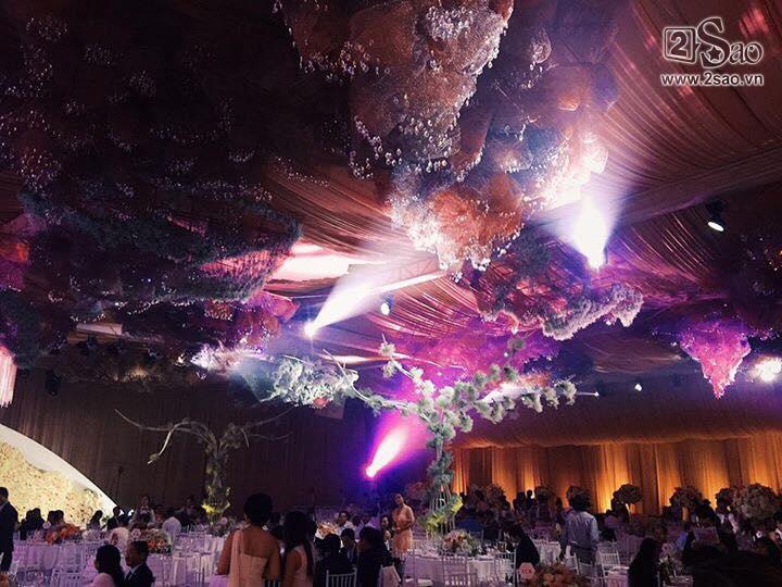 Không gian tiệc cưới hoành tráng của hoa hậu Đặng Thu Thảo-1