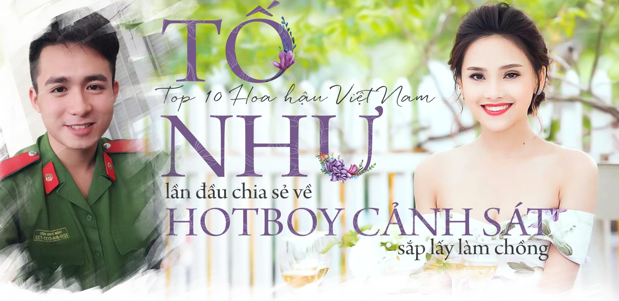 Top 10 'Hoa hậu Việt Nam' Tố Như lần đầu lên tiếng về đám cưới bất ngờ với 'hotboy cảnh sát'
