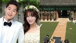 Đám cưới Song Joong Ki - Song Hye Kyo: Những hình ảnh đầu tiên bên trong nơi tổ chức hôn lễ