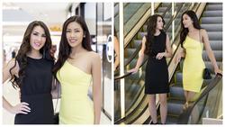 Nguyễn Thị Loan hội ngộ Hoa hậu Hoàn vũ Na Uy trước thềm chung kết Hoa hậu Hoàn vũ