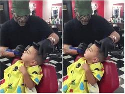 Biện pháp giúp các nhóc tì ngồi im khi đi cắt tóc
