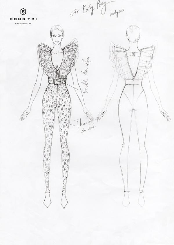 Katy Perry tiếp tục chọn NTK Công Trí thực hiện trang phục cho show diễn mới-5