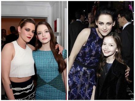 Nữ chính 'Twilight' xuất hiện với vẻ đẹp đối lập: Kristen Stewart béo múp - Mackenzie Foy xinh tựa 'thiên thần'