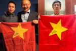 Fan cứng đấu giá lá cờ có chữ ký tuyển Việt Nam ủng hộ quỹ vaccine Covid-19