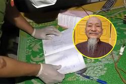 Phát hiện sổ 'chu kỳ kinh nguyệt' khi khám xét Tịnh Thất Bồng Lai