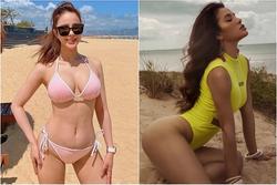 Sao Việt lộ khuyết điểm khi diện bikini: Mỡ thừa, ngực lép, rạn da đủ cả