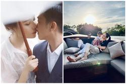 Đàm Thu Trang hé lộ hậu trường ảnh cưới chưa từng công bố