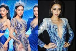 Lương Thùy Linh bị nghi mặc váy nhái Miss Universe Thái Lan