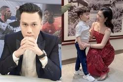 Việt Anh liên tục công khai nhắc vợ cũ chuyện chăm con