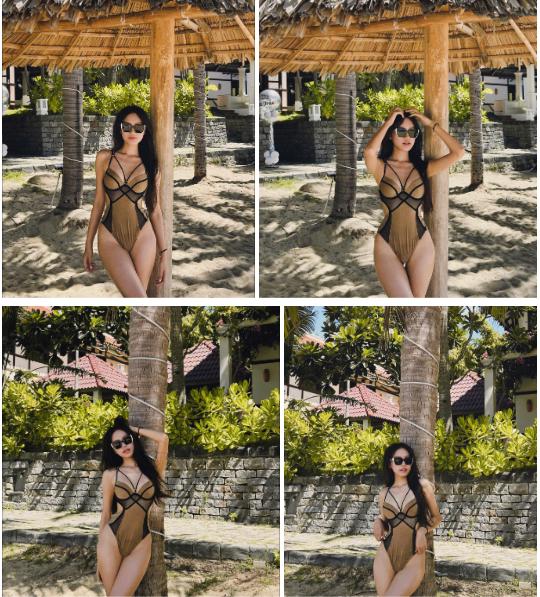 Bạn gái Đoàn Văn Hậu đốt mắt fan với loạt ảnh bikini khoe dáng đồng hồ