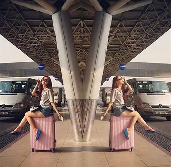 Hot girl Việt từ nhí nhố đến sang chảnh tại sân bay 