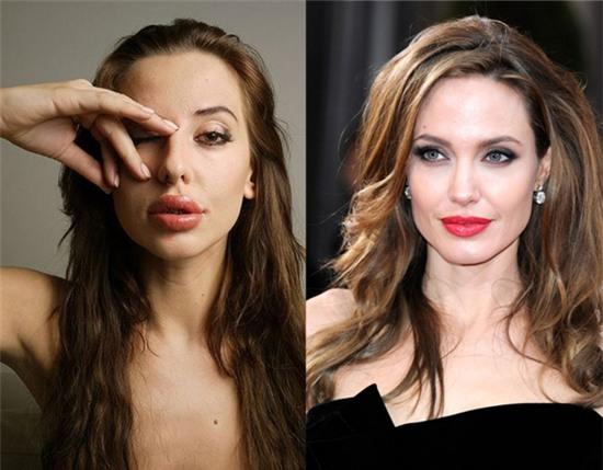 Angelina Jolie, bat trước Angelina Jolie, phau thuat tham my, lam dep