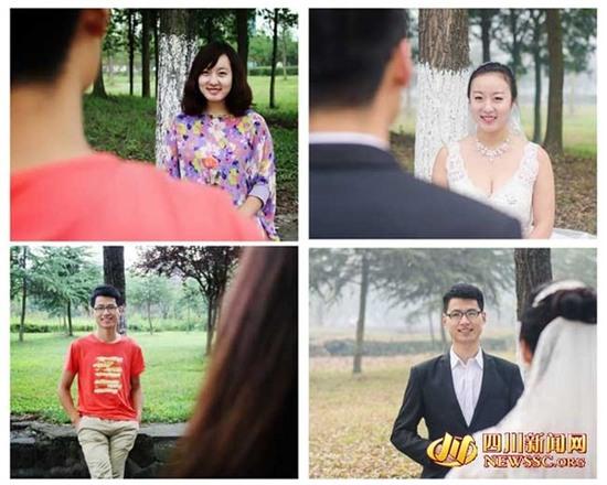 Bộ ảnh cưới theo phong cách "Ngày ấy - Bây giờ" của cặp đôi Trung Quốc 5