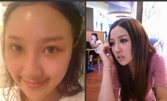 Sửng sốt trước sự biến đổi không tưởng giữa trước và sau make up 1