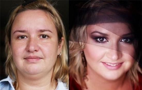 Sửng sốt trước sự biến đổi không tưởng giữa trước và sau make up 17