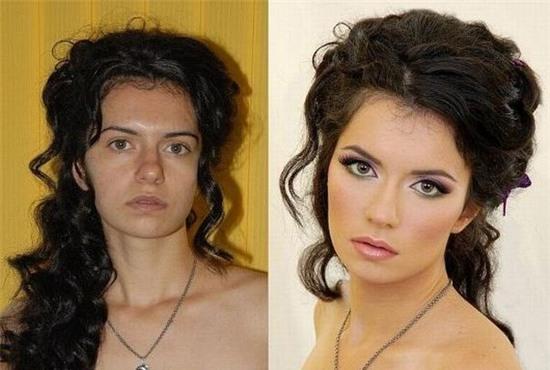 Sửng sốt trước sự biến đổi không tưởng giữa trước và sau make up 3
