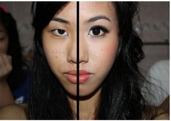 Sửng sốt trước sự biến đổi không tưởng giữa trước và sau make up 9