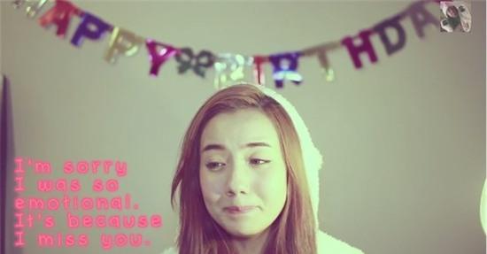 Mie rơi nước mắt trong clip chúc mừng sinh nhật JVevermind 1