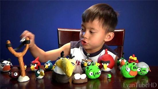 Cậu bé 8 tuổi trở nên giàu có nhờ Angry Birds
