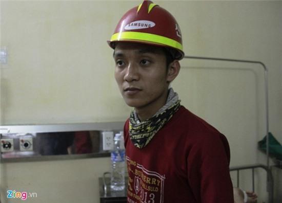 Anh Nguyễn Minh Phương may mắn thoát nạn trong vụ tai nạn kể lại vụ việc. 