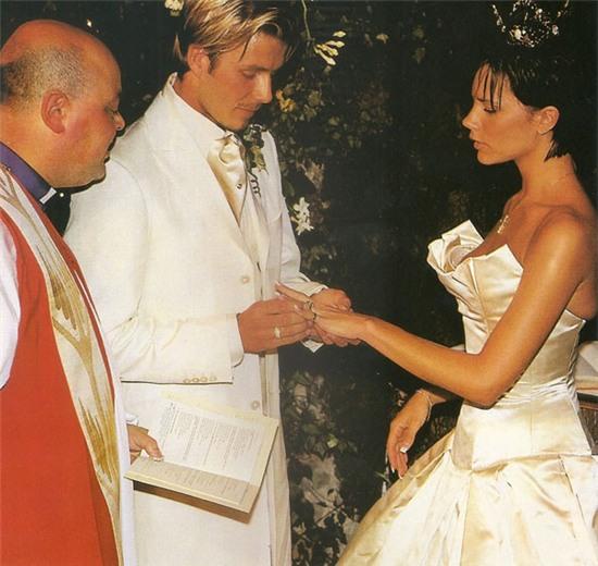 Đám cưới hoành tráng của Becks và Vic năm 1999