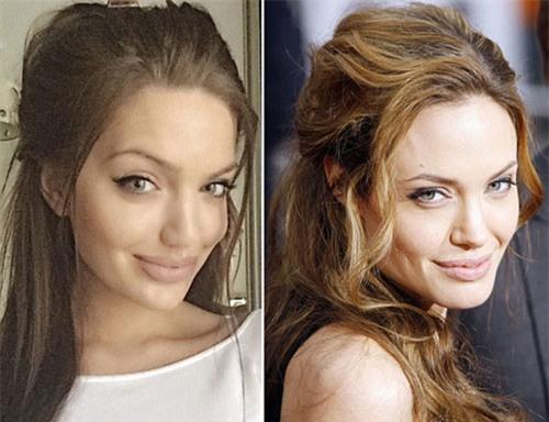Sửng sốt Angelina Jolie xuất hiện phiên bản hoàn hảo