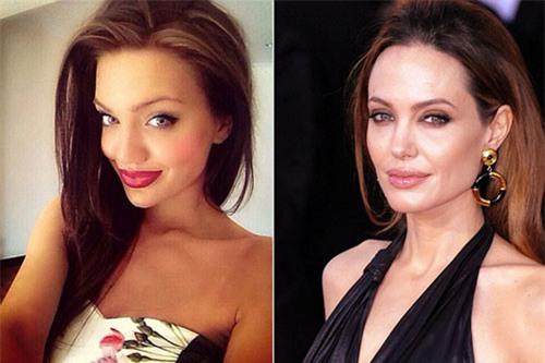 Sửng sốt Angelina Jolie xuất hiện phiên bản hoàn hảo