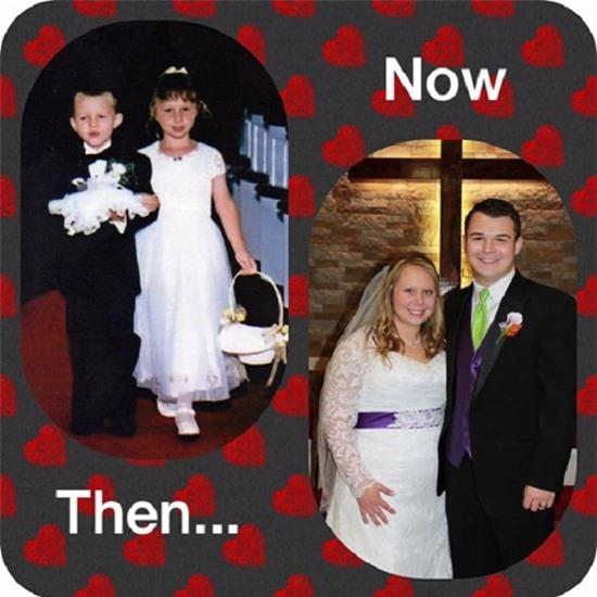 Tình yêu định mệnh của cặp đôi từng cầm hoa và nhẫn trong đám cưới 17 năm trước