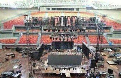 蔡依林世界巡回演唱会南宁站舞台坍塌前样貌