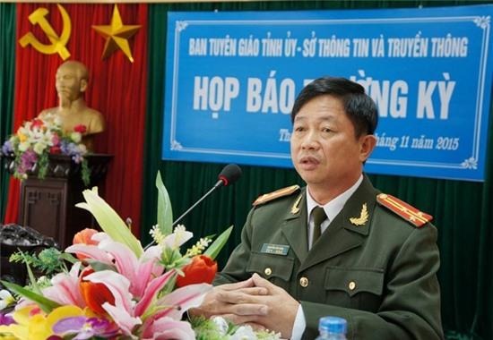 Thượng tá Nguyễn Hữu Bình - Phó trưởng phòng PA83 (an ninh chính trị nội bộ). Ảnh: Việt Đức.