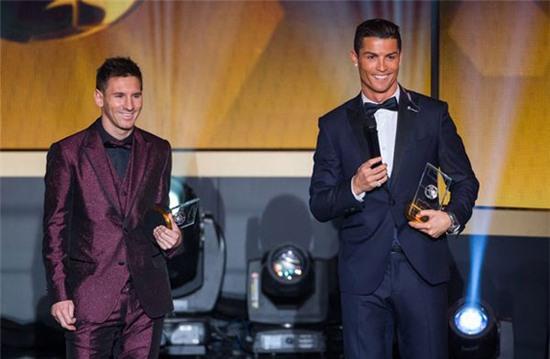 C. Ronaldo cho rằng kình địch Messi sẽ giành chiến thắng trong cuộc bầu chọn Quả bóng Vàng năm nay.