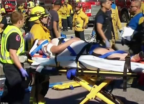 Có ít nhất 2 trường hợp nạn nhận bị thương nặng, nhưng ổn định Trung tâm y tế, đại học Loma Linda cho biết