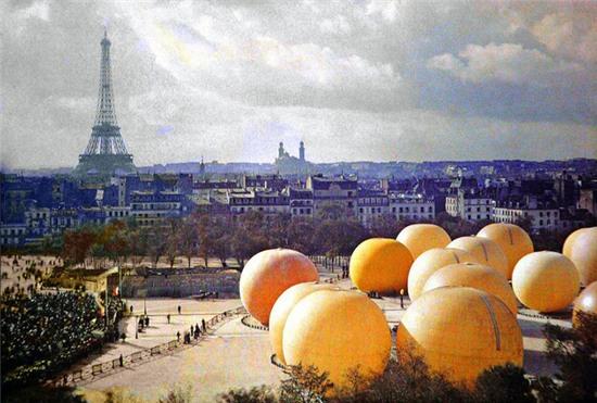 Paris đẹp mộc mạc trong bộ ảnh màu từ 100 năm trước