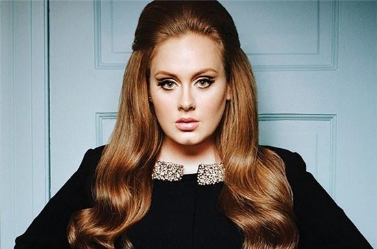 Họa mi nước Anh - Adele được Sohu đánh giá cao bởi vẻ đẹp ngọt ngào đẫy đà. Cô xếp vị trí thứ 14.