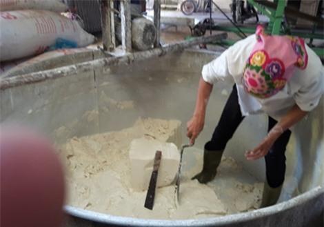 miến bẩn, quy trình chế biến miến bẩn, thực phẩm bẩn, Tết, sản xuất miến sợi