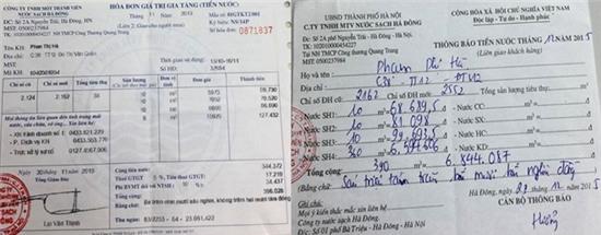 Hóa đơn nước gần 7 triệu đồng/tháng của gia đình 4 người